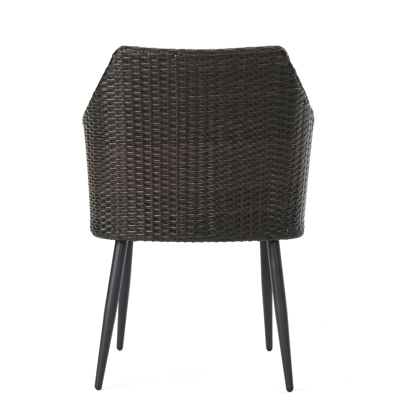 Kenneth 3 Pieces Chat Set Outdoor Furniture - Brown Multi