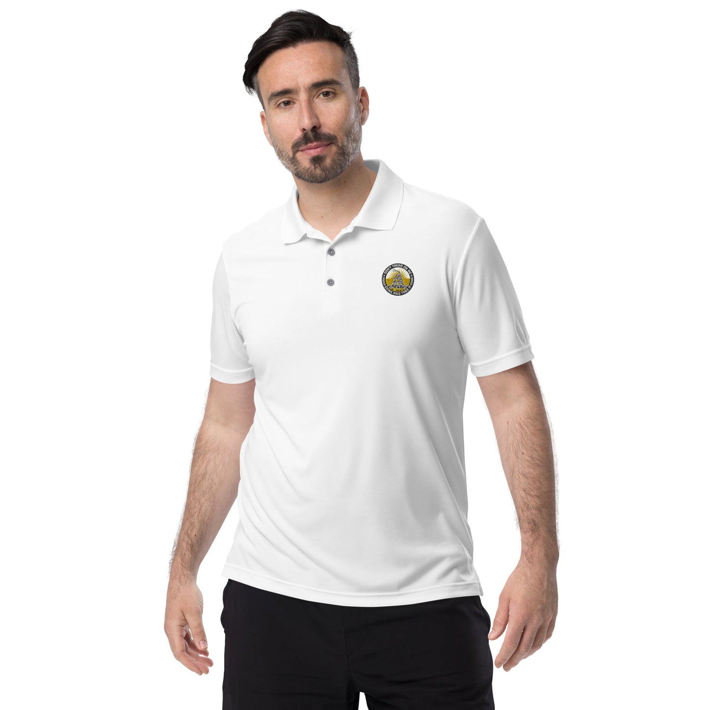 Walton & Johnson: Gadsden Emblem Polo - 4LibertyShop.com