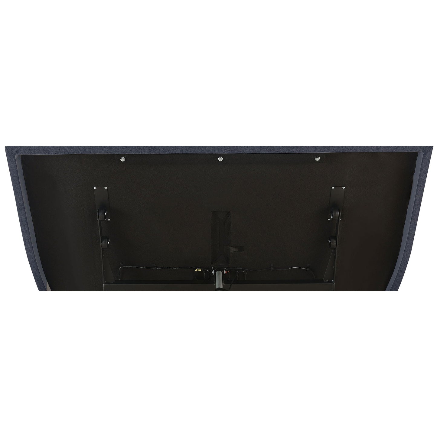 California King Adjustable Bed Base With Ergonomic Support And Wireless Remote Control - Black