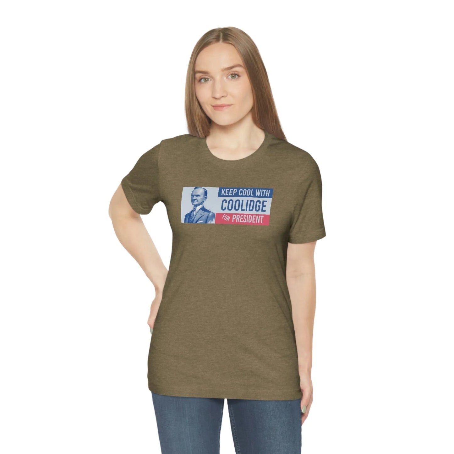Keep Cool With Coolidge For President Calvin Coolidge T-Shirt