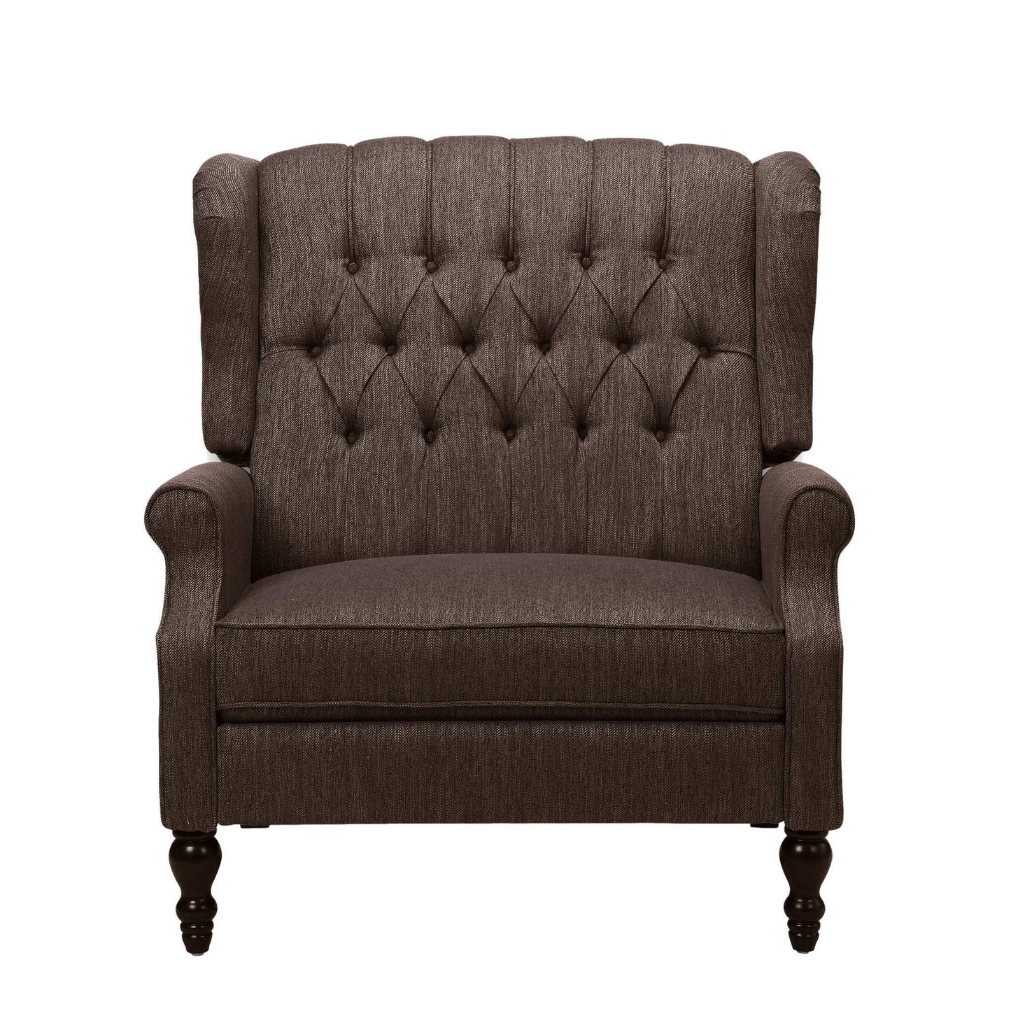 Dunham Contemporary Fabric Tufted Oversized Pushback Recliner