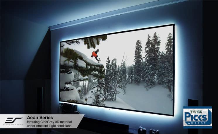 Elite Screens Aeon CineGrey 3D® Projector Screen