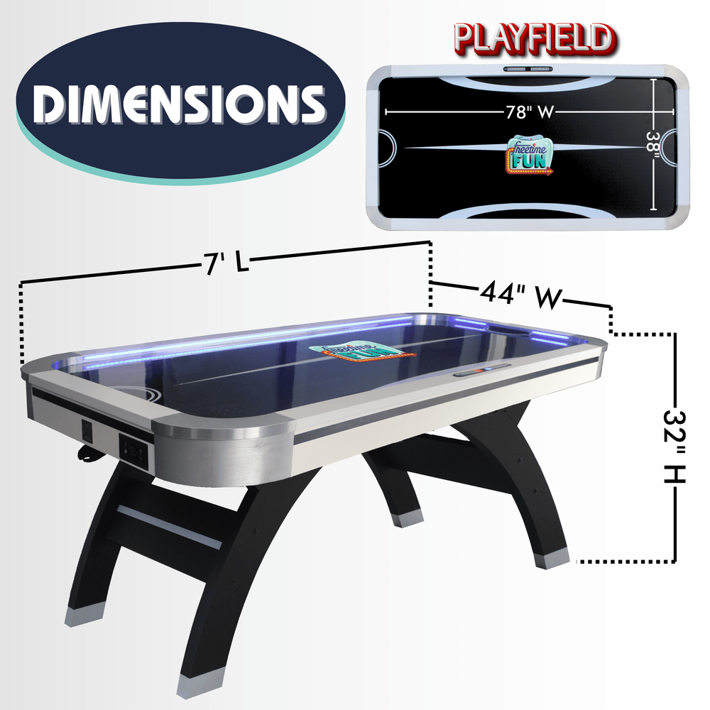 Freetime Fun "Slap Shot” 7' Air Hockey Table