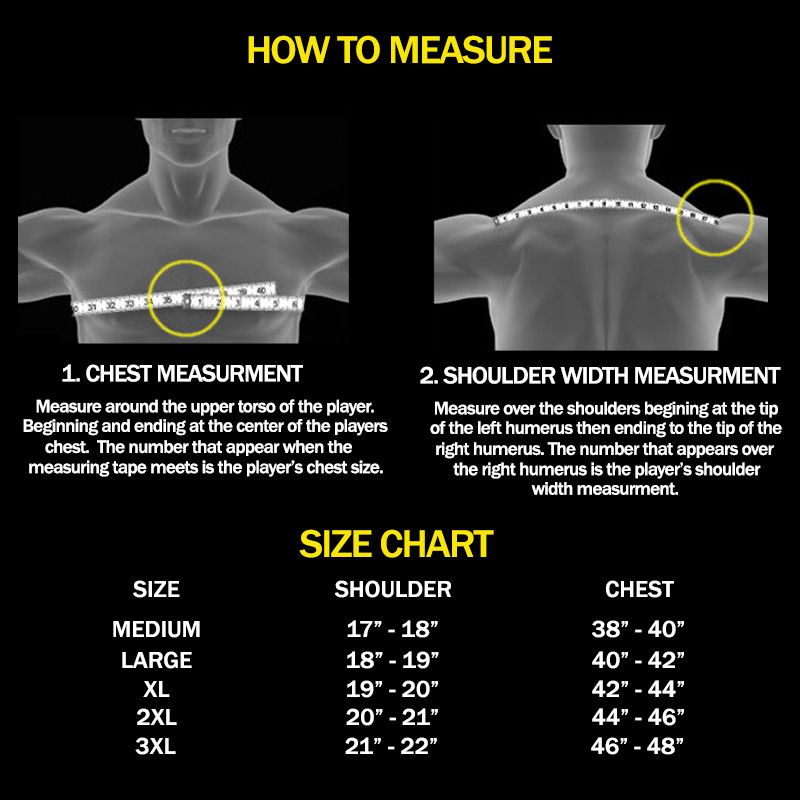 ALT4 Football Shoulder Pads - Position Specific Options