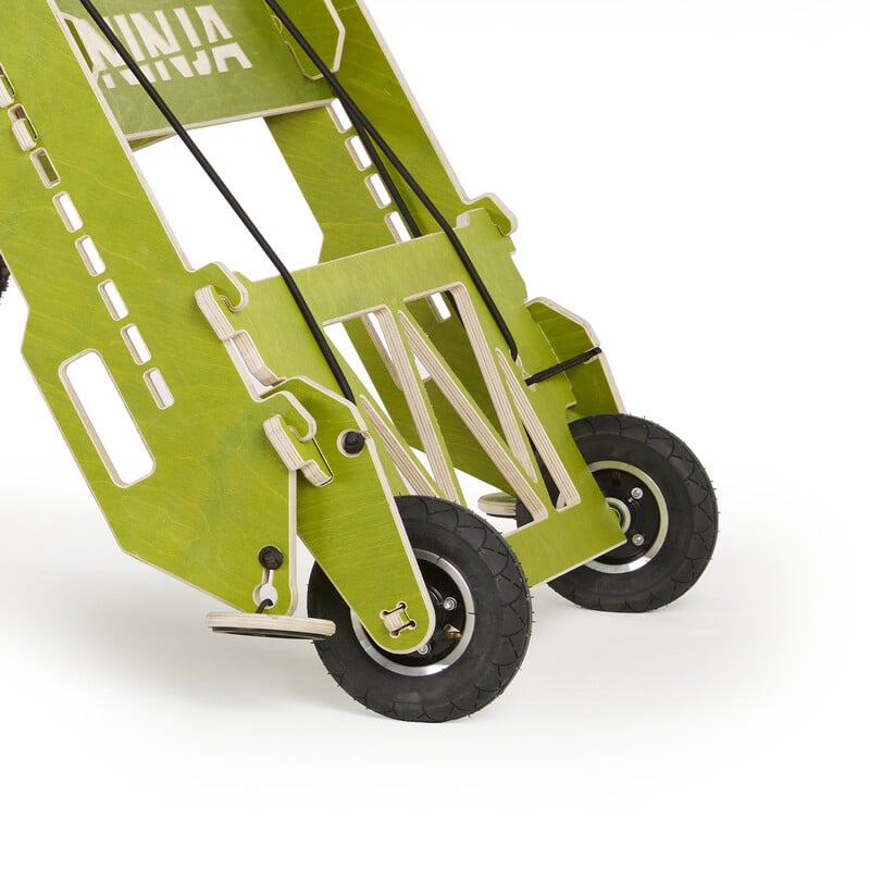 Ninja MTB Altitude Jump Ramp - Adjustable 28"-36" High Performance Bike Ramp