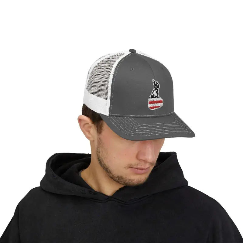 Ocean State Styles Patriot Trucker Cap AmericanFlag One Size