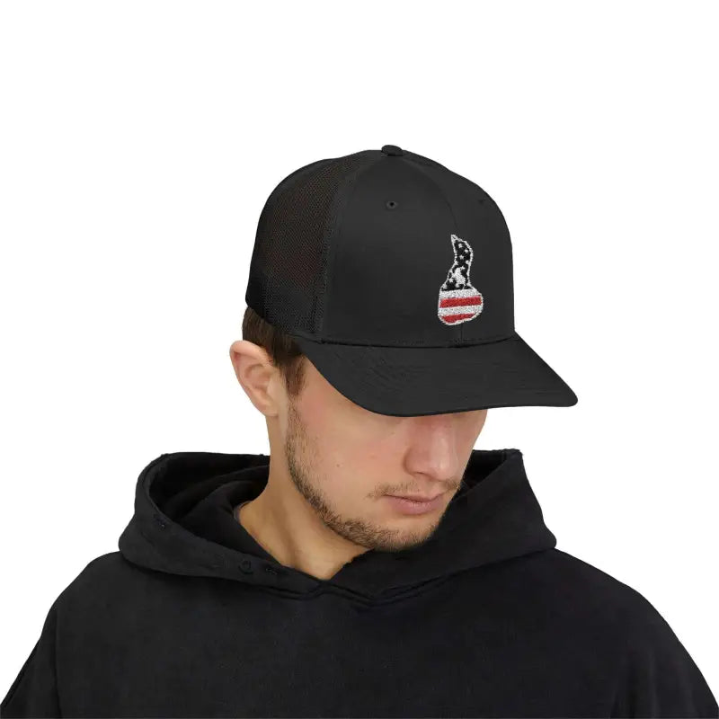 Ocean State Styles Patriot Trucker Cap AmericanFlag One Size