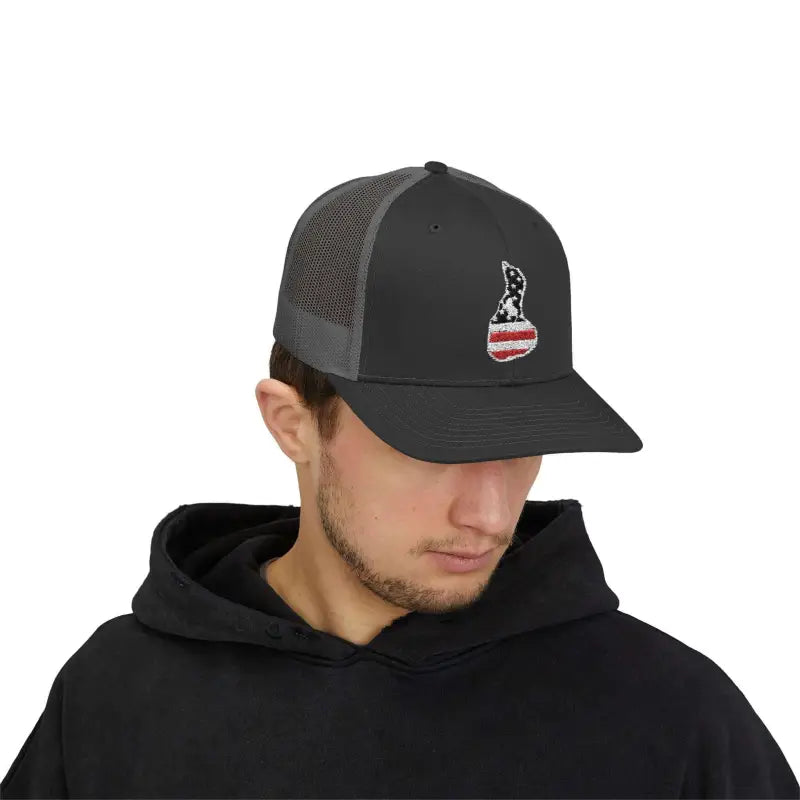 Ocean State Styles Patriot Trucker Cap AmericanFlag One Size