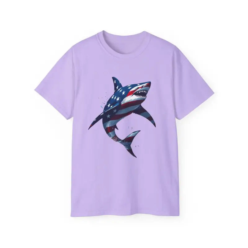 Ocean State Styles Patriotic Threads T Shirt Graphic Shark