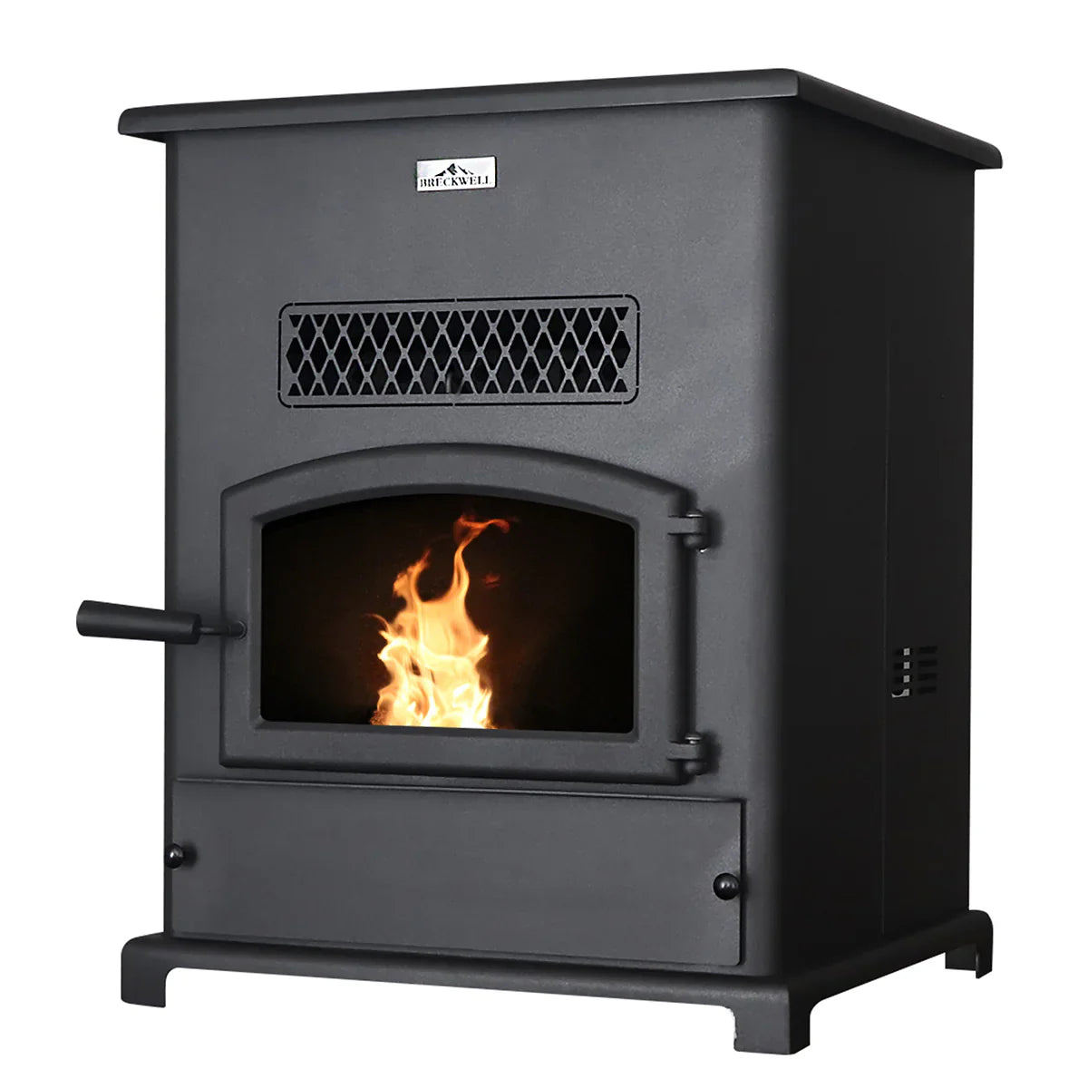 Breckwell SP1000E Big E Pellet Stove, Cast Door