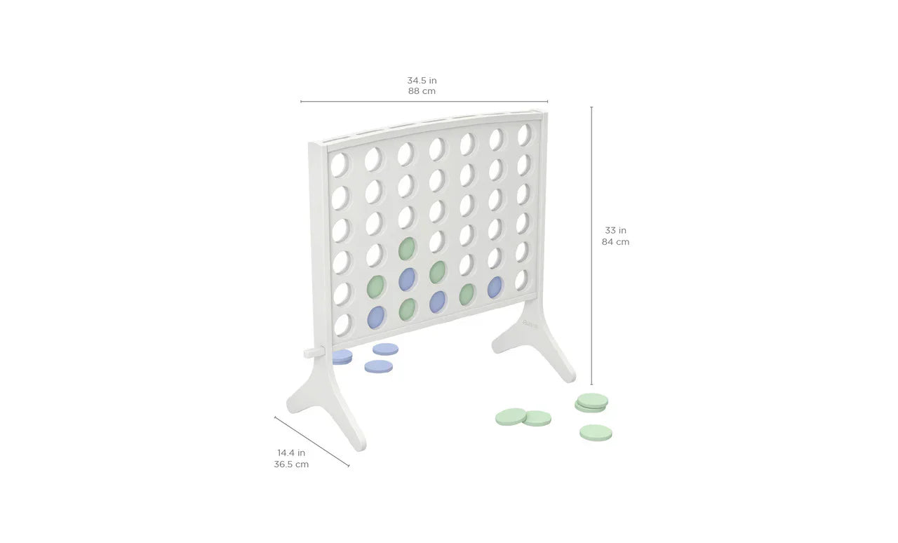 Ledge Lounger Four In A Row Outdoor Game Set