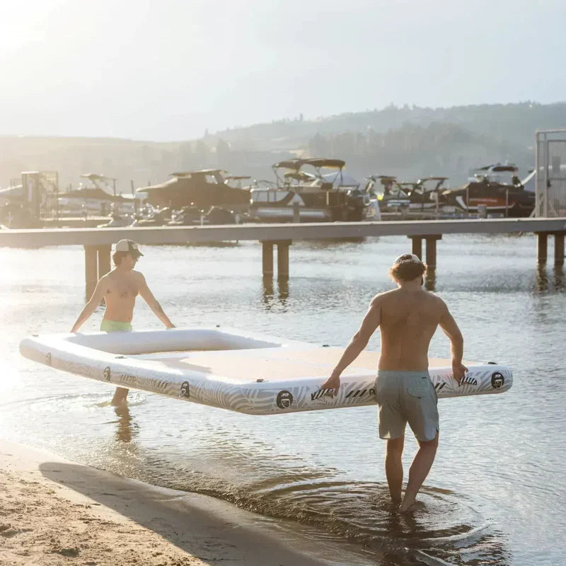 Pop Board Co 14' AquaDock - Inflatable Dock Platform and Lounger *PREORDER JULY 15TH*