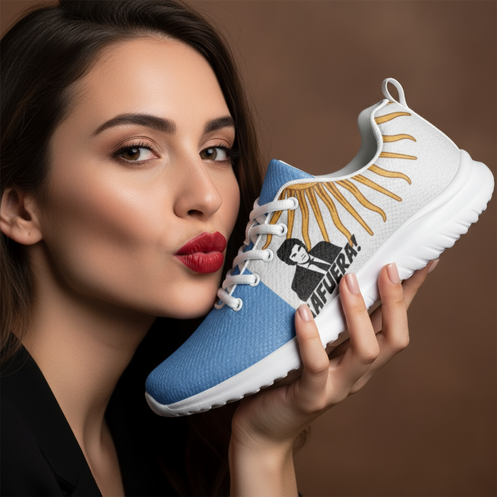 Javier Milei Afuera Sneakers - Women's - 4LibertyShop.com