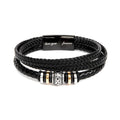 Your Love is not Just a Feeling - Means Leather Bracelet