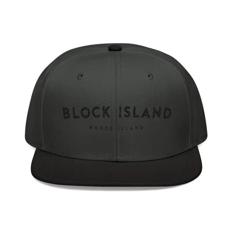 Ocean State Styles Block Island Snapback Cap Embroidered