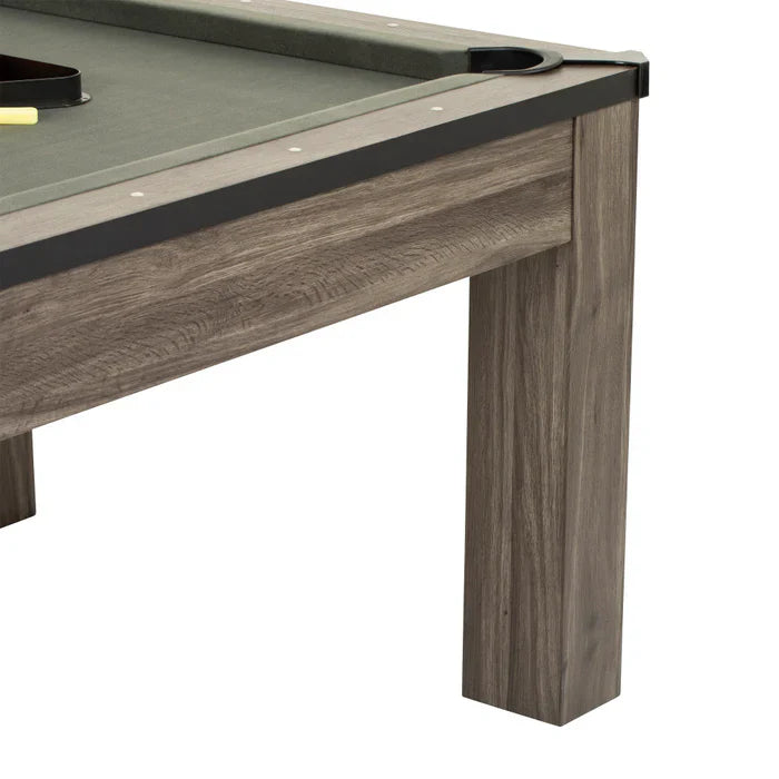 Atomic Hampton 3-In-1 Combo Game Table w/ Billiards + Ping Pong + Dining
