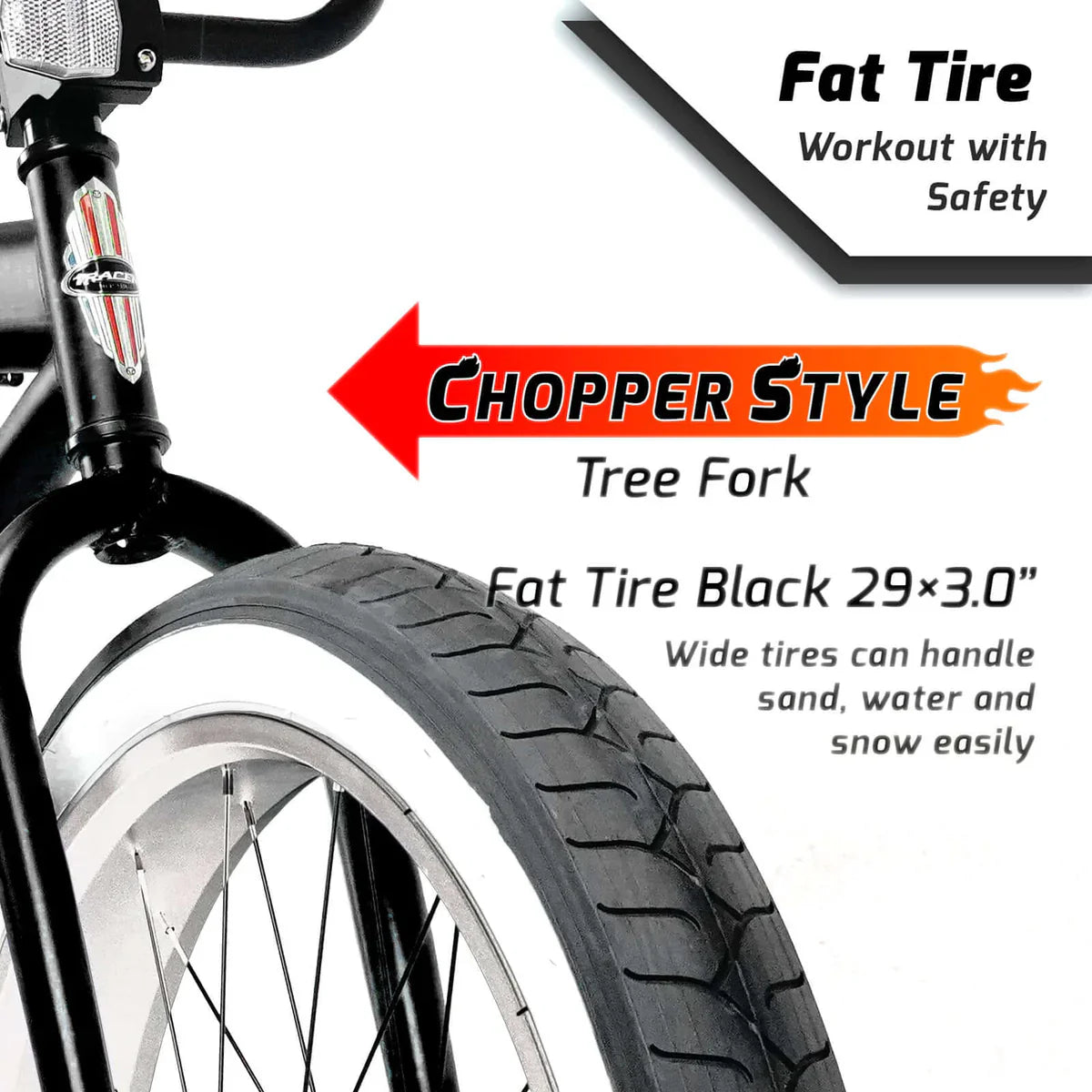 Tracer Avalon 26" Beach Cruiser Bike