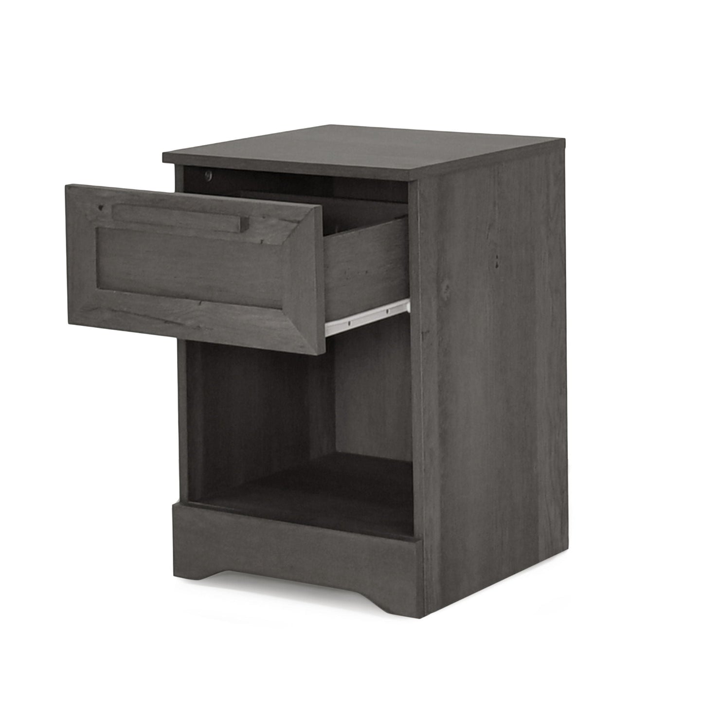 Broxon Rustic Drawer Nightstand