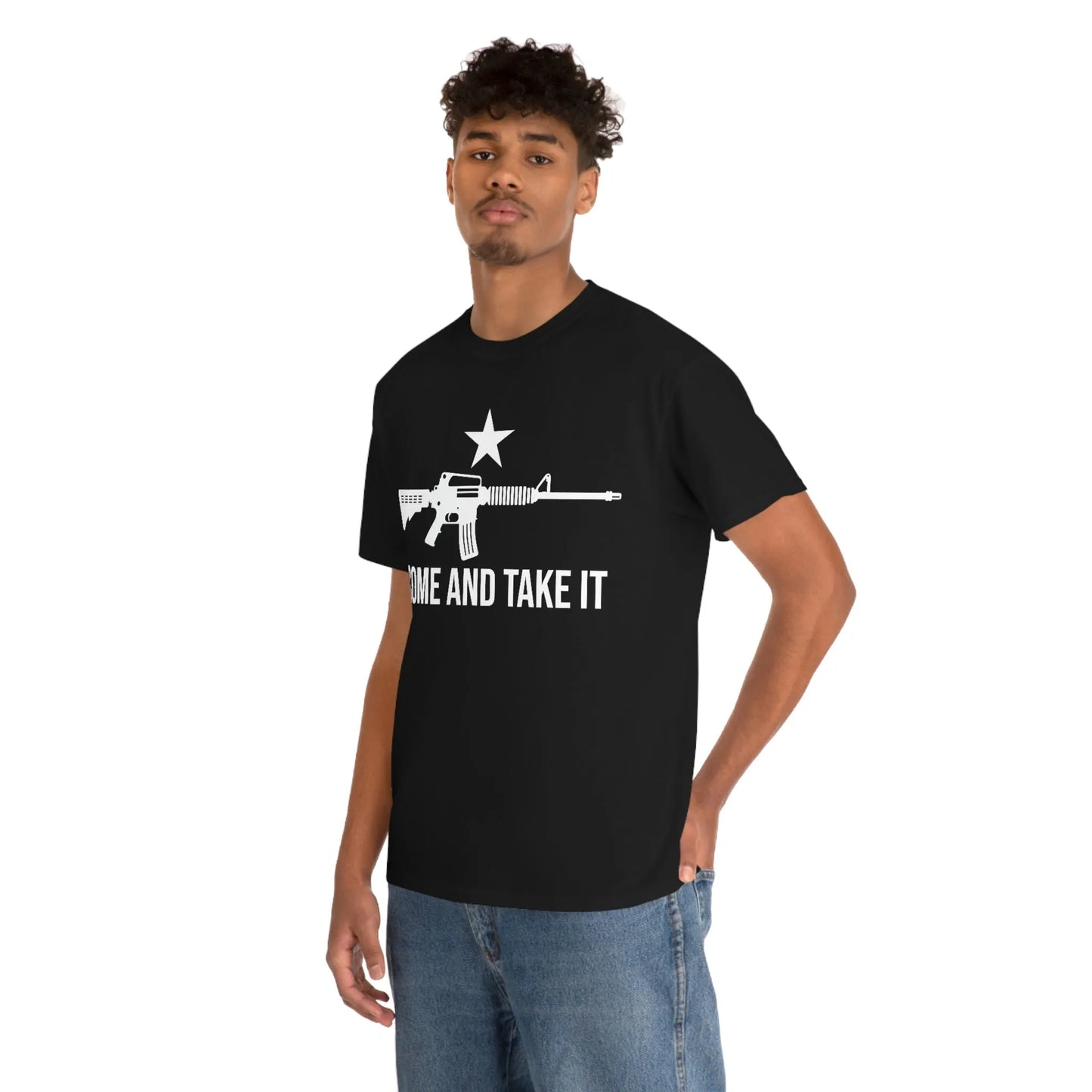 Walton & Johnson: Come and Take It AR15 Chad T-Shirt - 4LibertyShop.com