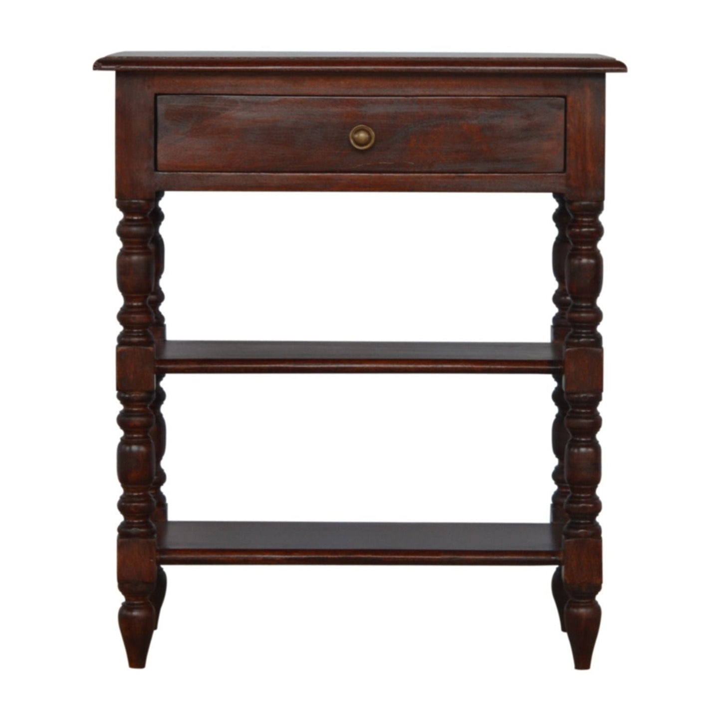 Turned Legs Side Table