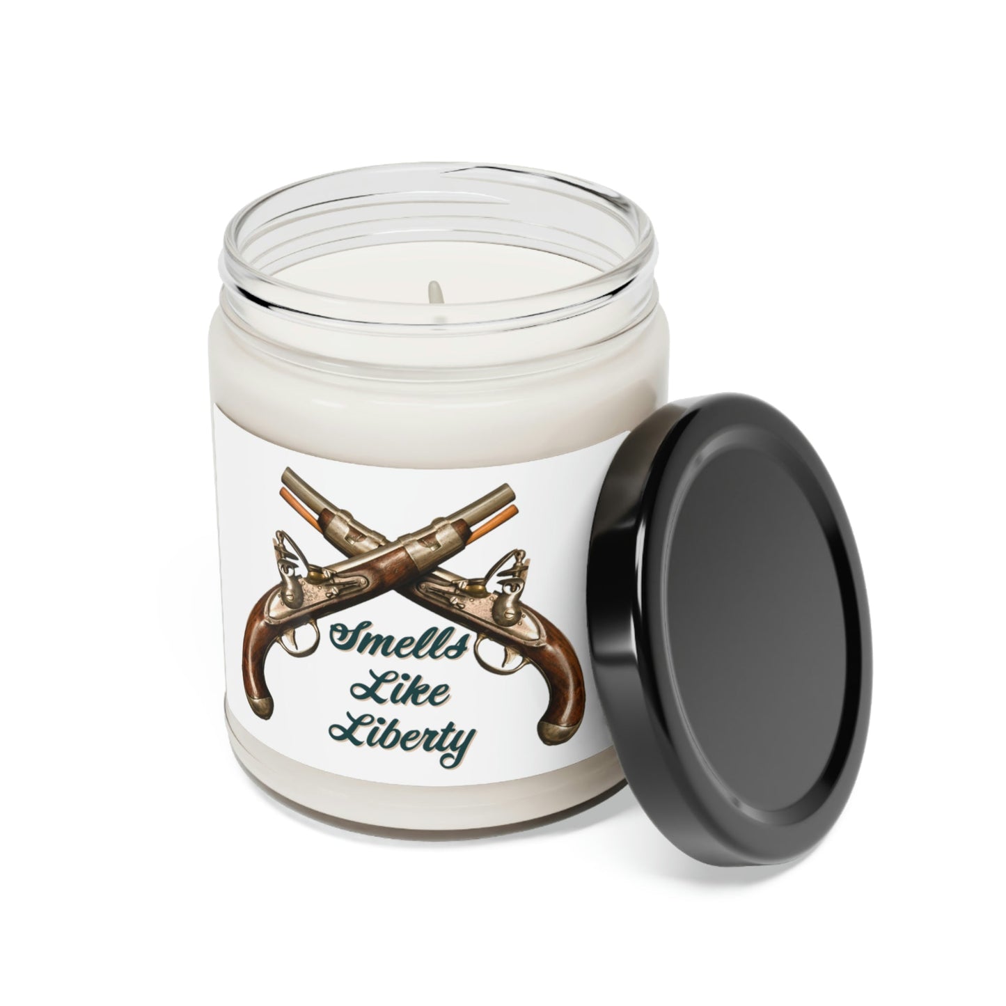 Smells Like Liberty Flintlock Scented Soy Candle, 9oz - 4LibertyShop.com