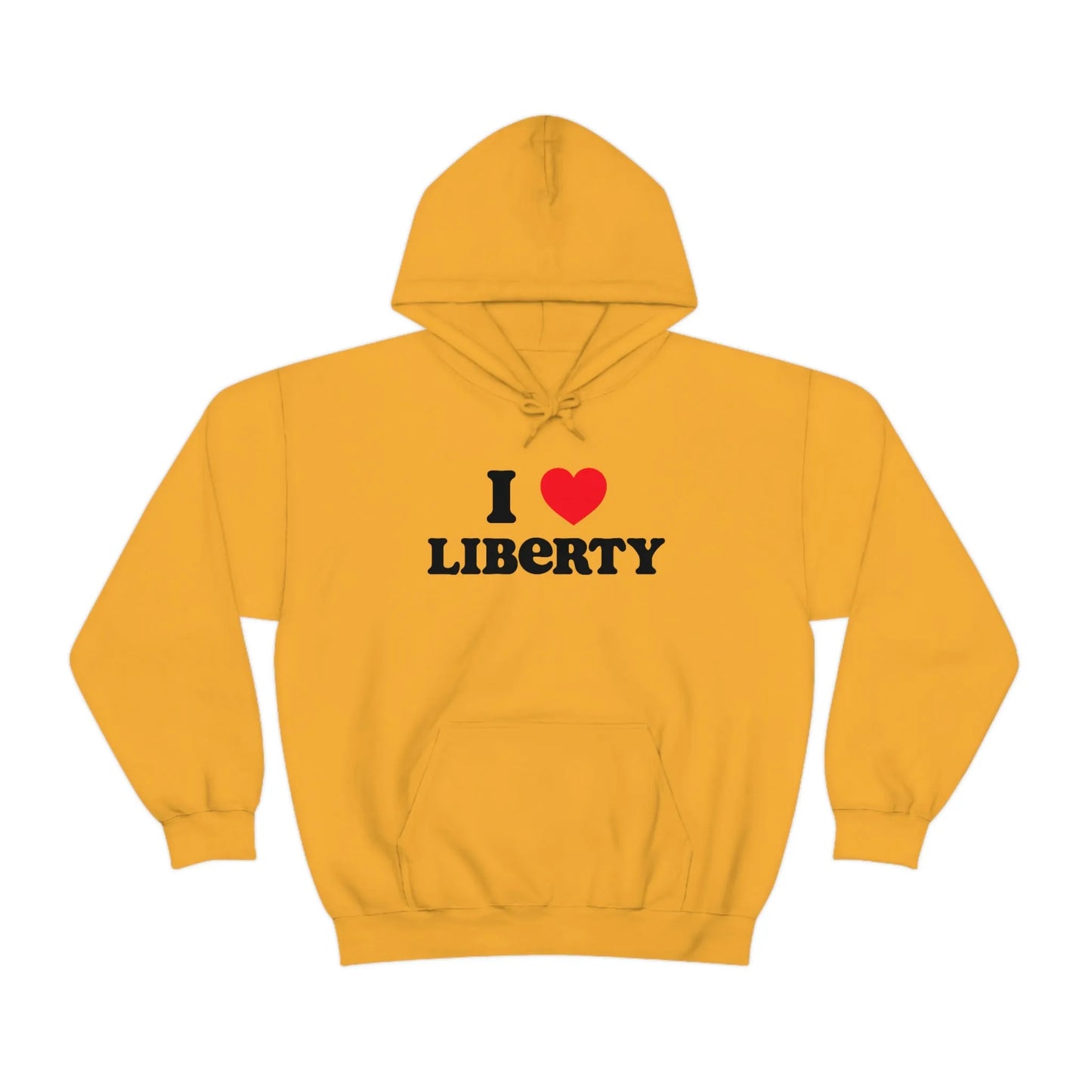 I Heart Liberty Unisex Heavy Blend™ Hooded Sweatshirt