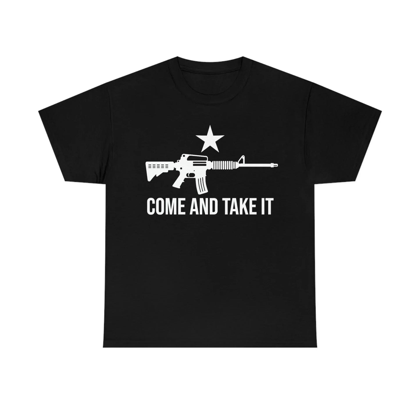 Walton & Johnson: Come and Take It AR15 Chad T-Shirt - 4LibertyShop.com