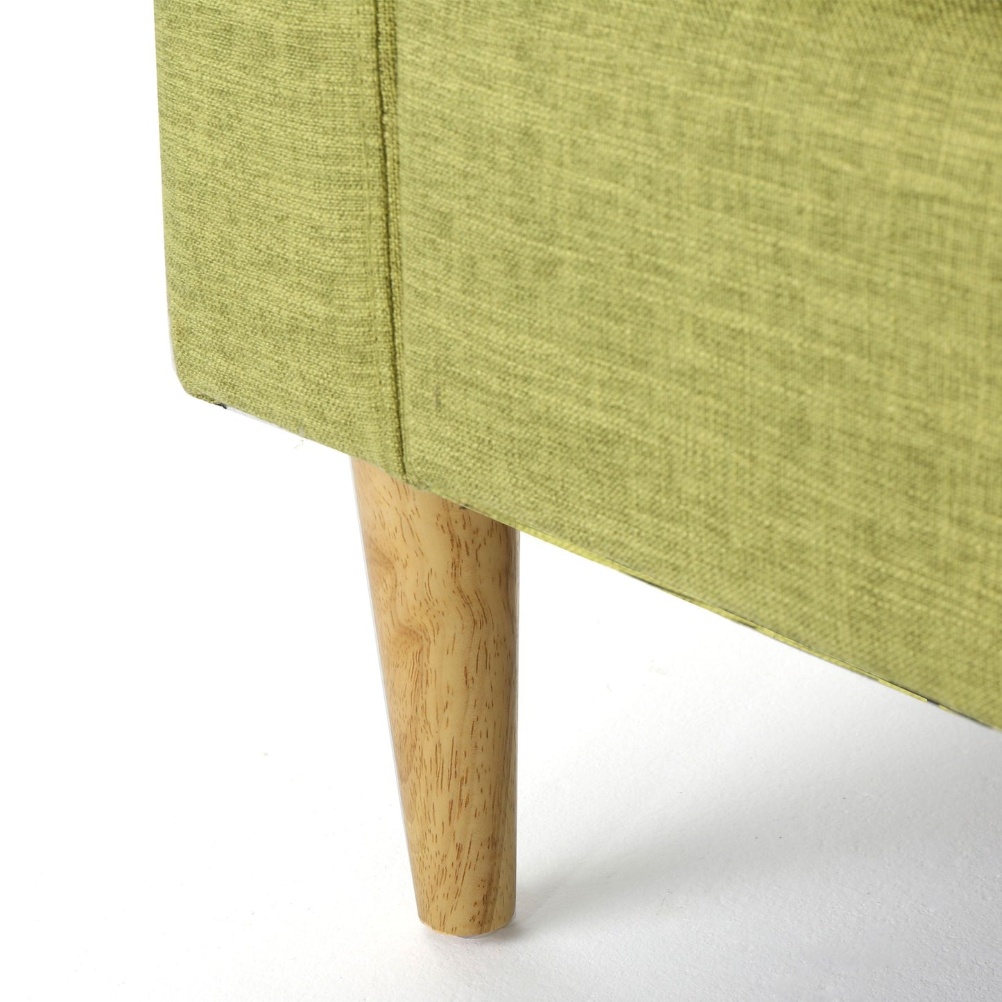 Nebulize Upholstered Fabric Club Chair With Button Tufted And Square Off Arm And Back