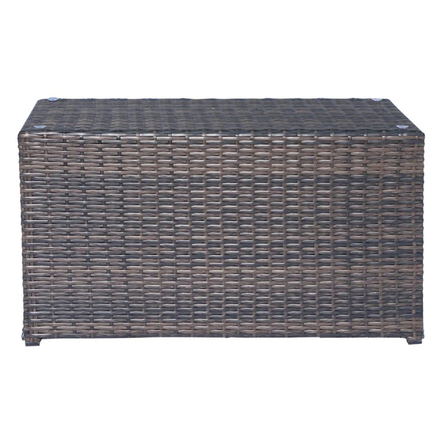 Comfortable Modern Patio Rattan Sectional Set With Cushions