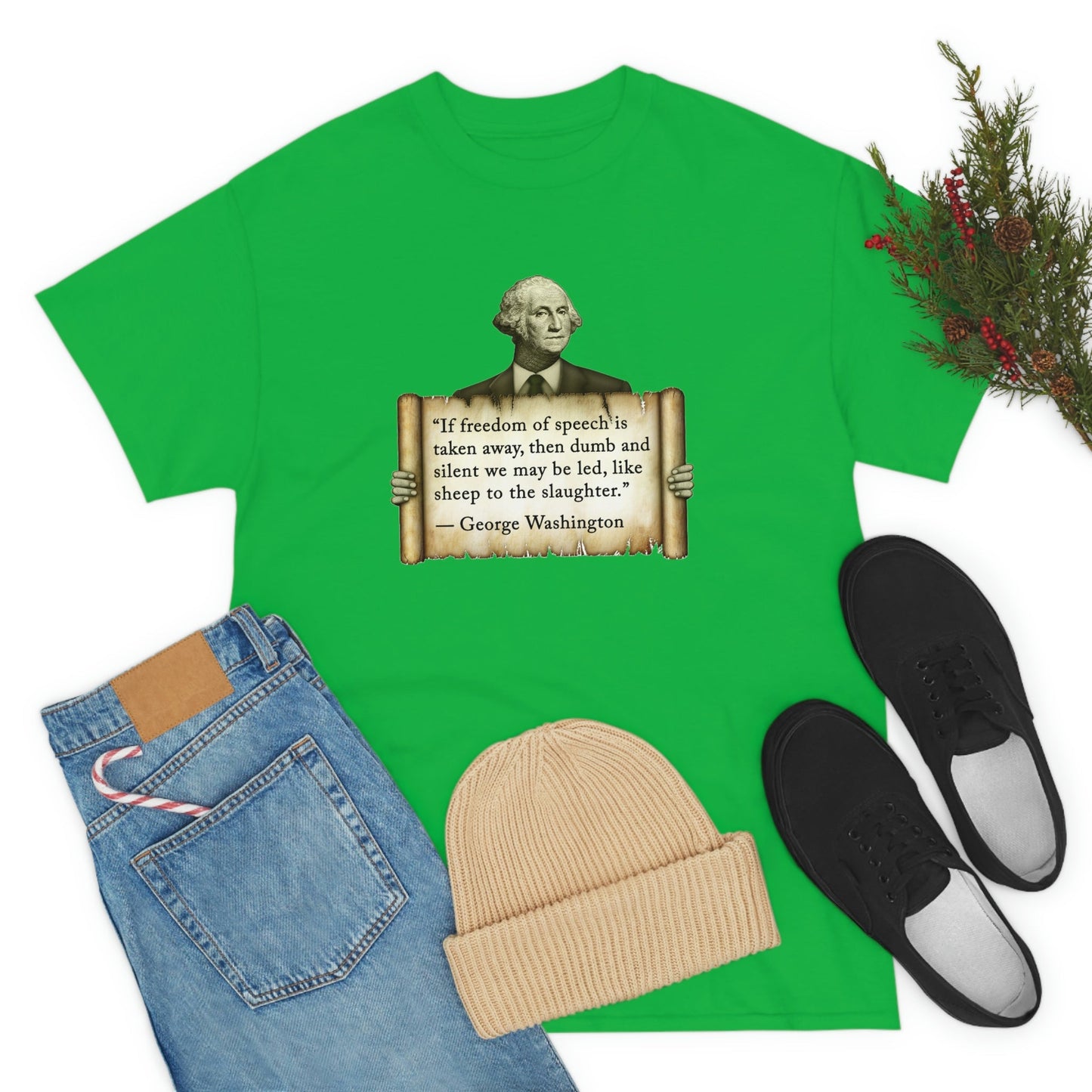 George Washington Freedom of Speech T-Shirt