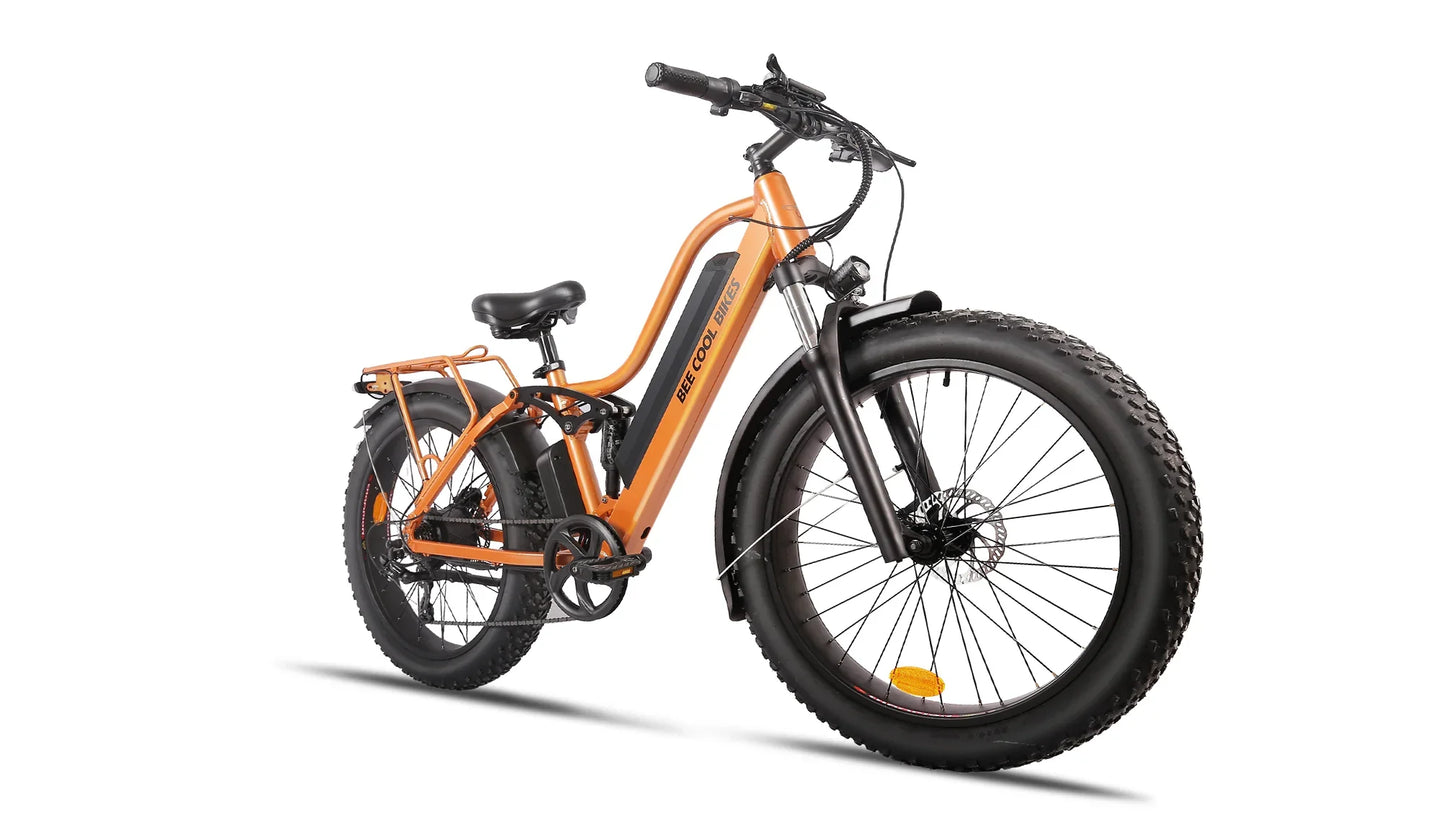 Bee Explorer Soft Tail Long Range Electric Bike