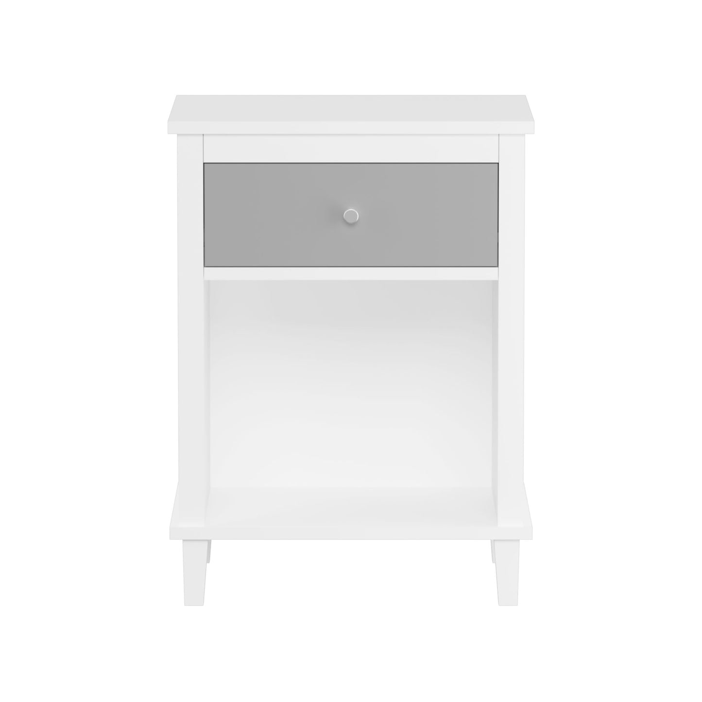 Nightstand With 1 Drawer and 1 Shelf