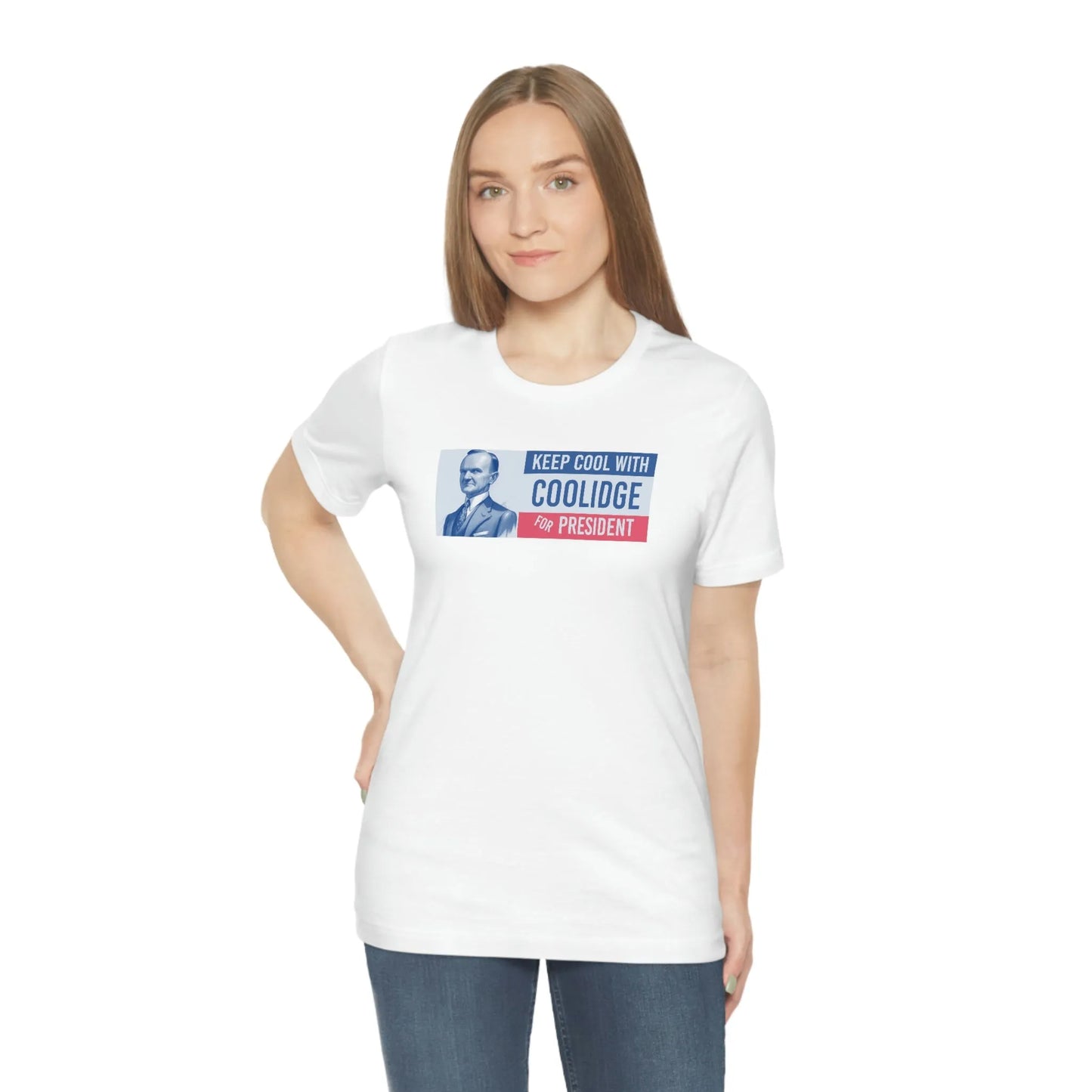 Keep Cool With Coolidge For President Calvin Coolidge T-Shirt