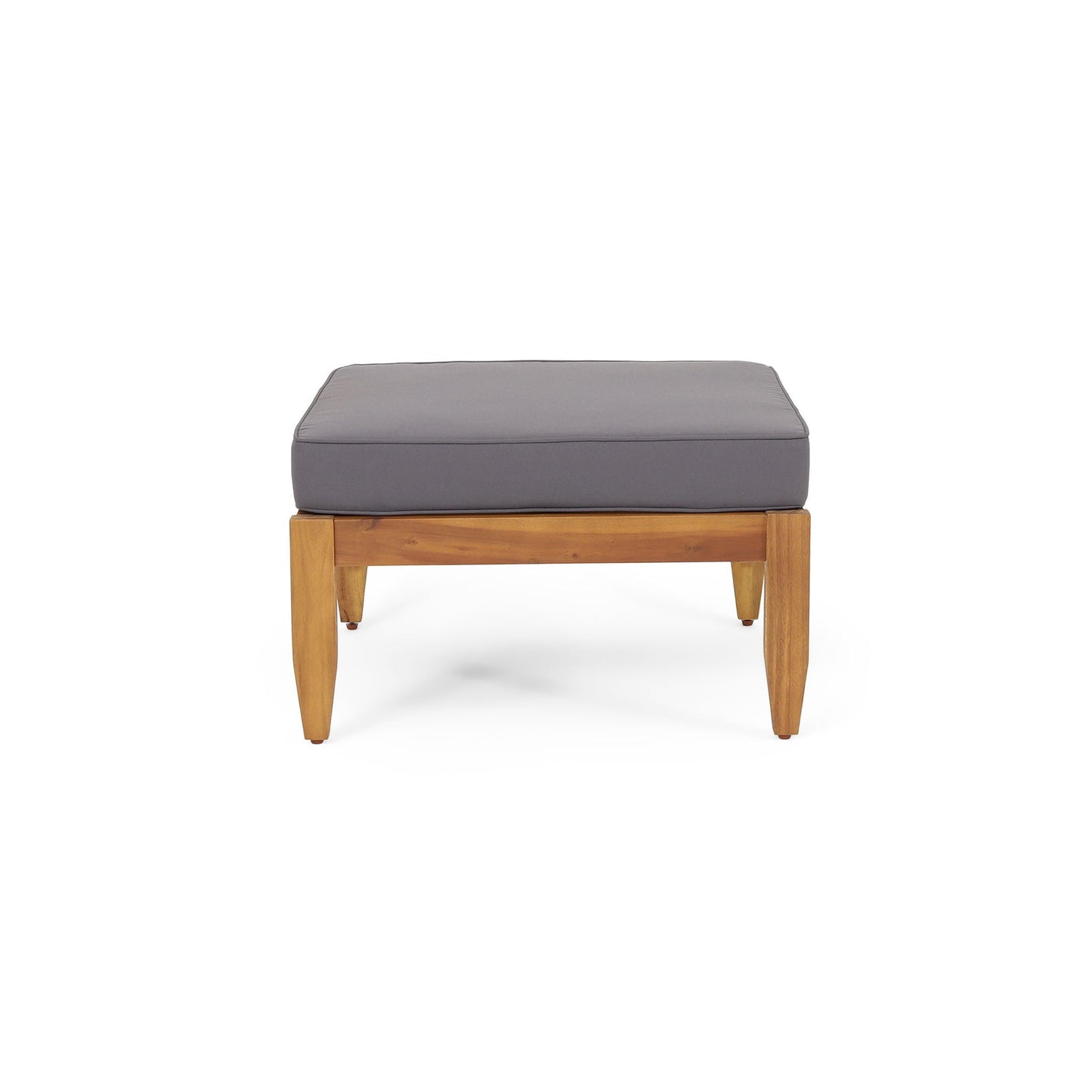 Bianca - Outdoor 3 Seater Sofa Chat Set With Ottoman - Teak