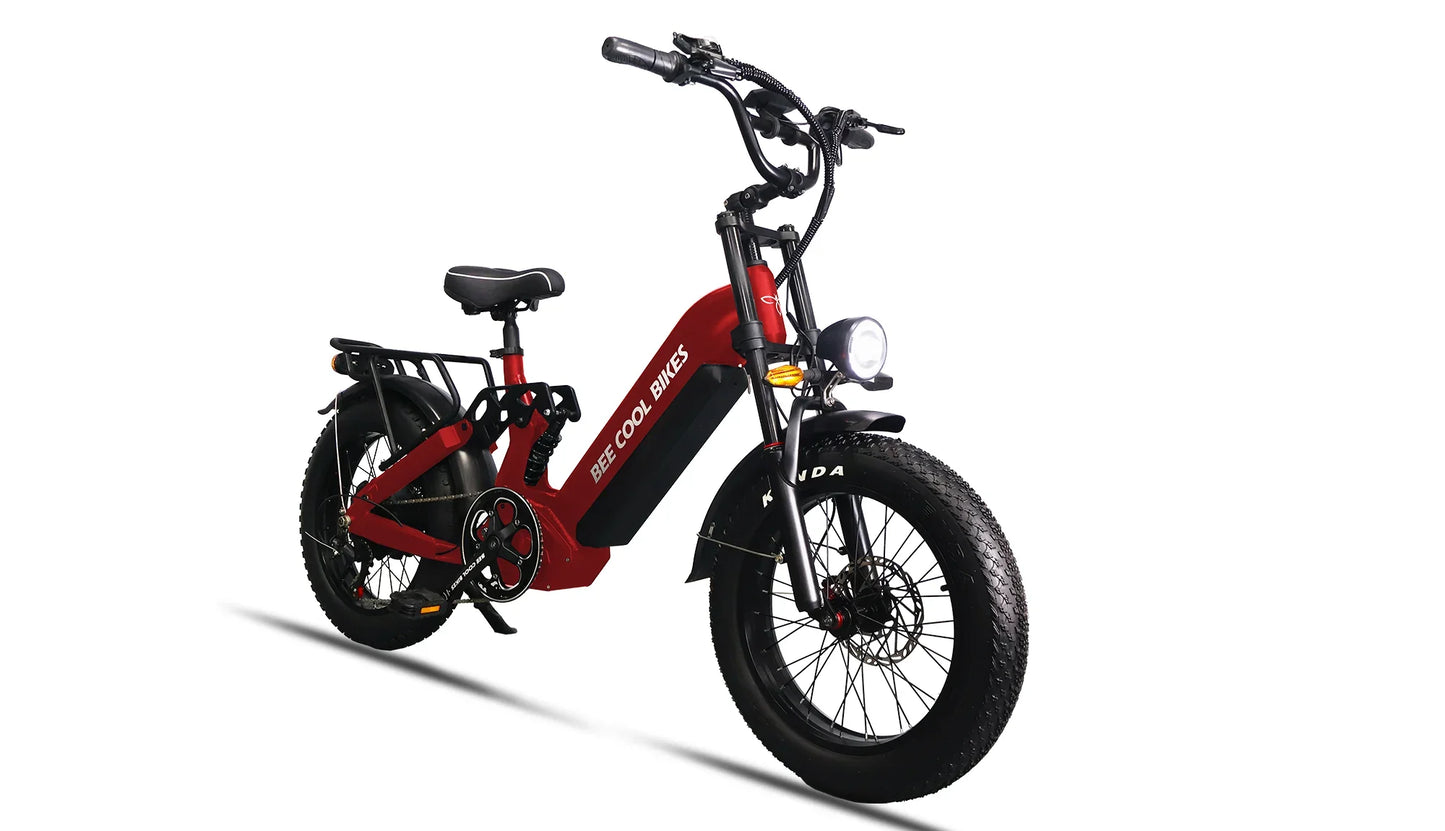Bee Cool Jupiter X1 72V Full Suspension Mountain Ebike