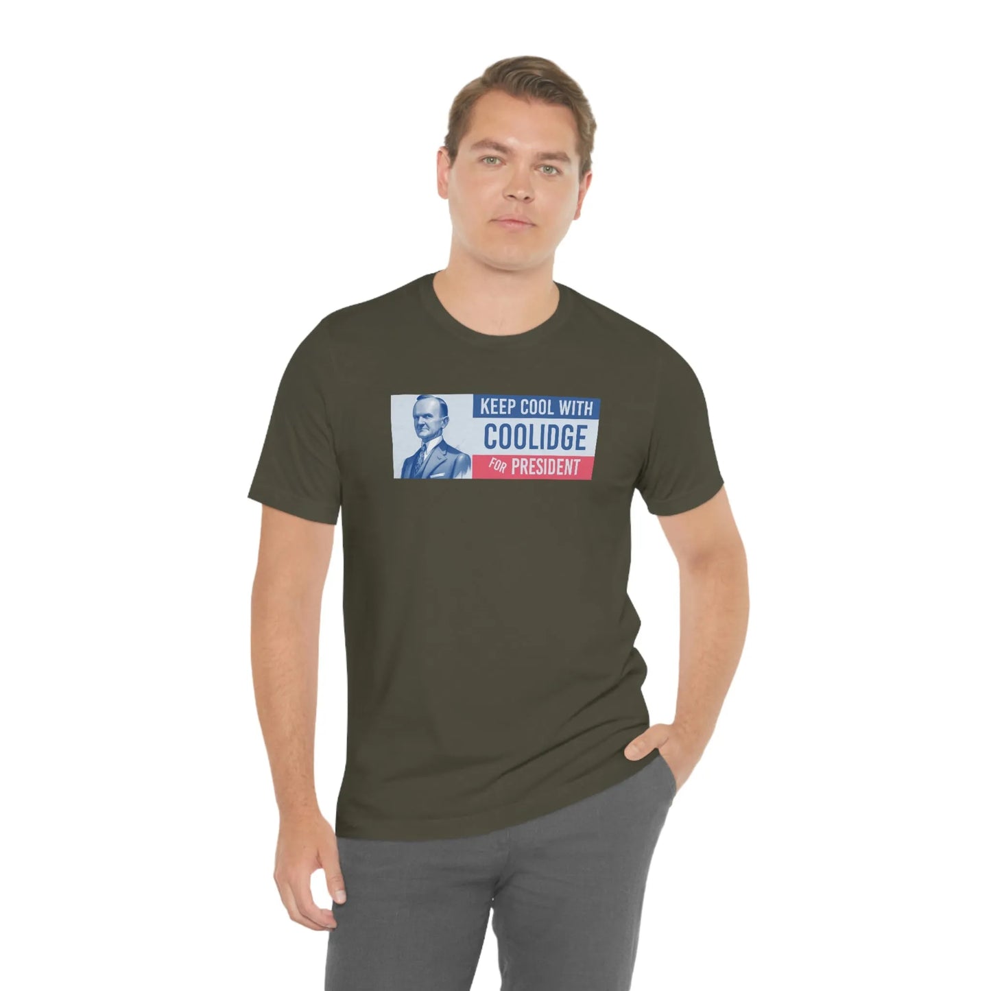 Keep Cool With Coolidge For President Calvin Coolidge T-Shirt