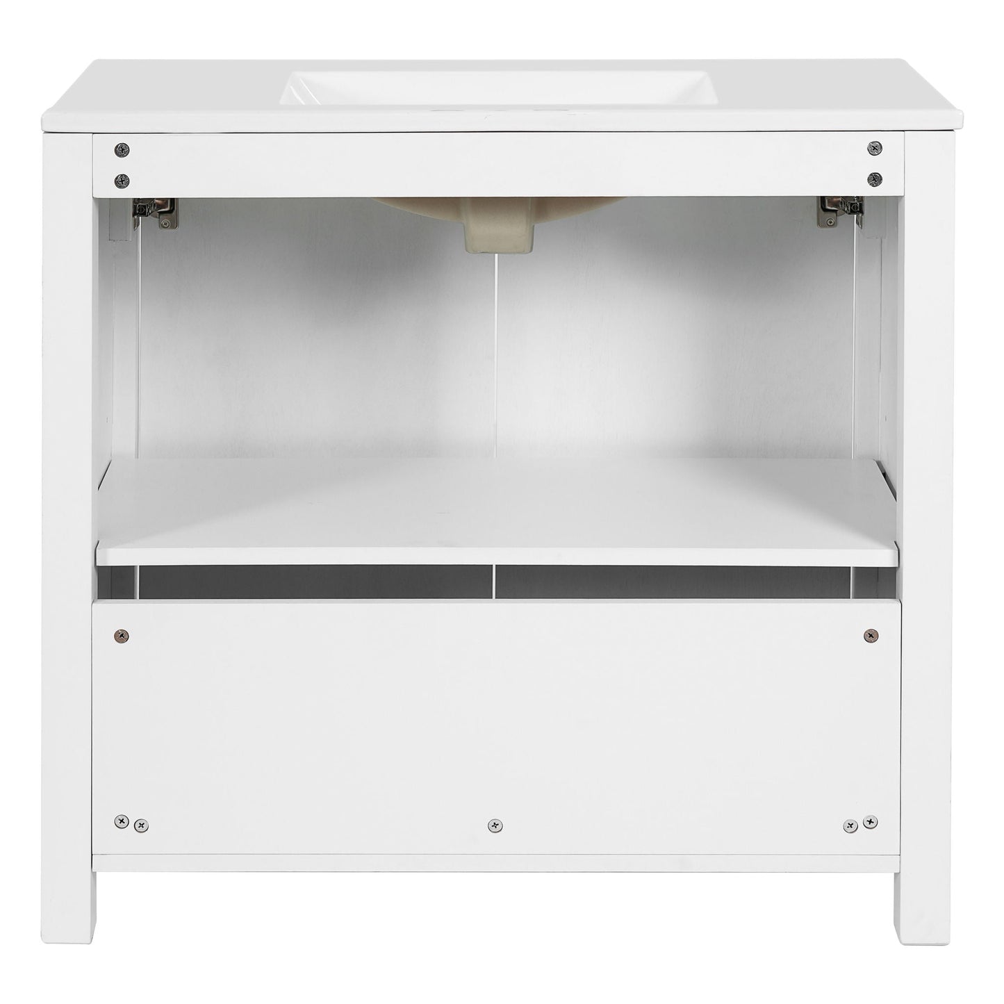 Bathroom Vanity Organizer With Sink, Combo Cabinet Set, Bathroom Storage Cabinet
