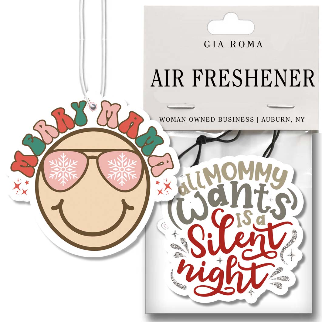 Sleigh Girl Freshie Hanging Air Freshener Car Home Holiday Scent