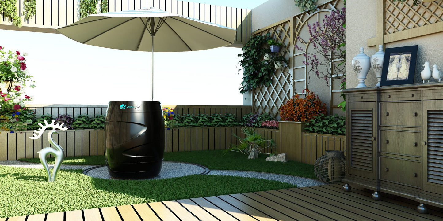 Dream Pod Cold Plunge Barrel with Chiller