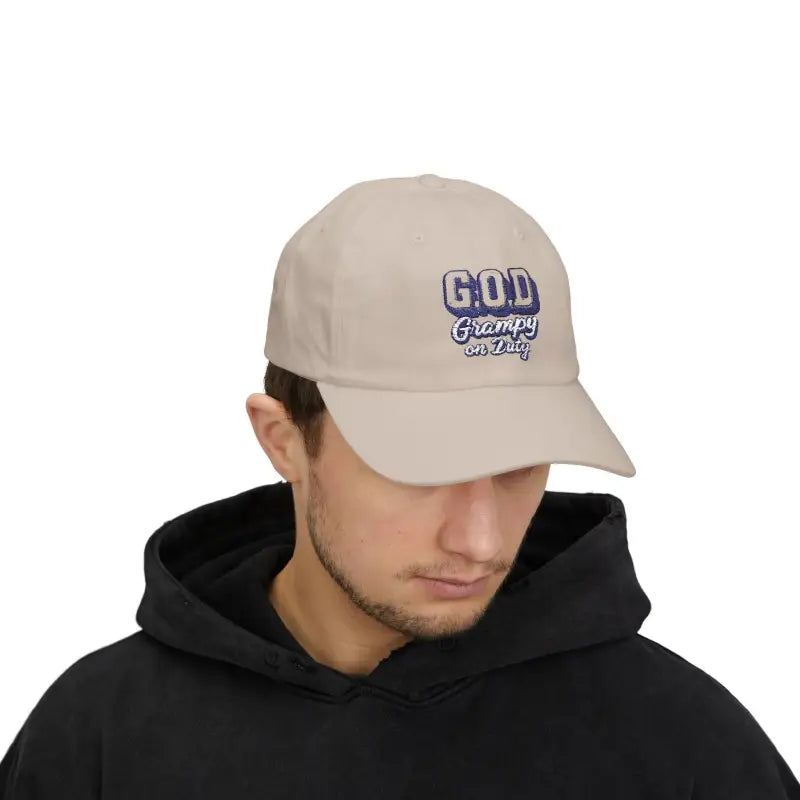 Ocean State Styles GOD Grampy OnDuty Baseball Cap Crown