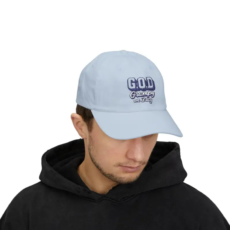 Ocean State Styles GOD Grampy OnDuty Baseball Cap Crown