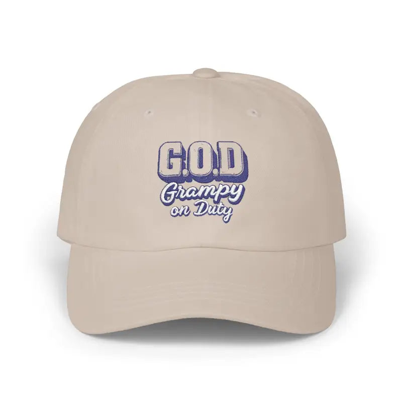 Ocean State Styles GOD Grampy OnDuty Baseball Cap Crown