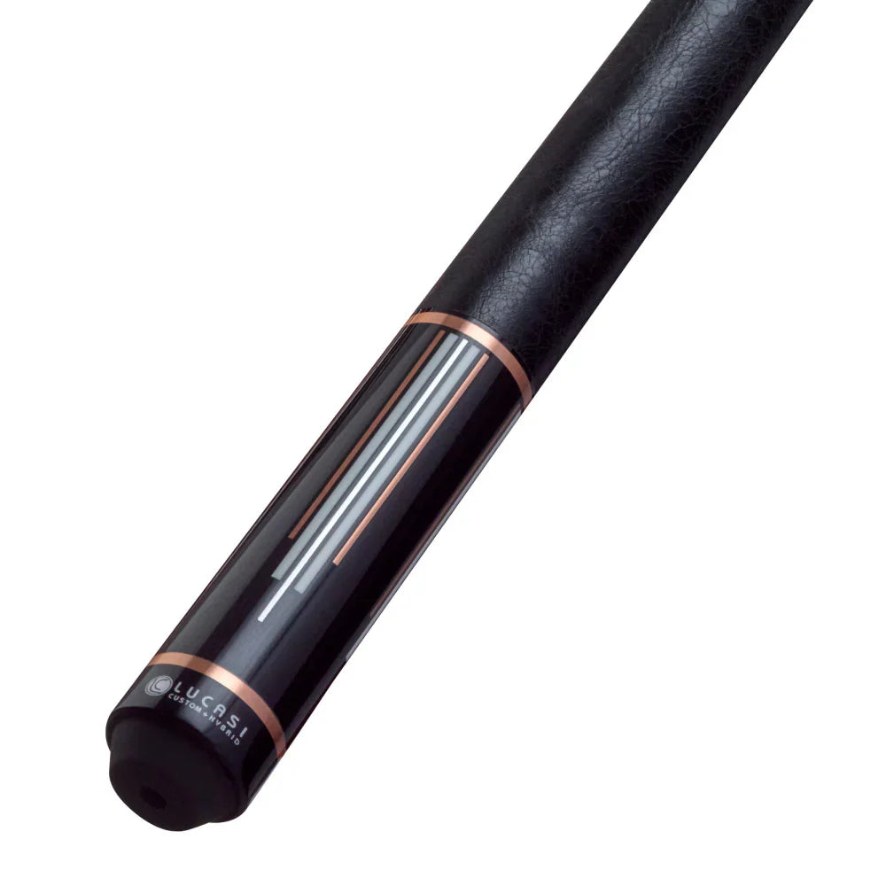 Lucasi Custom Art Deco Rose Gold Ring Pool Cue