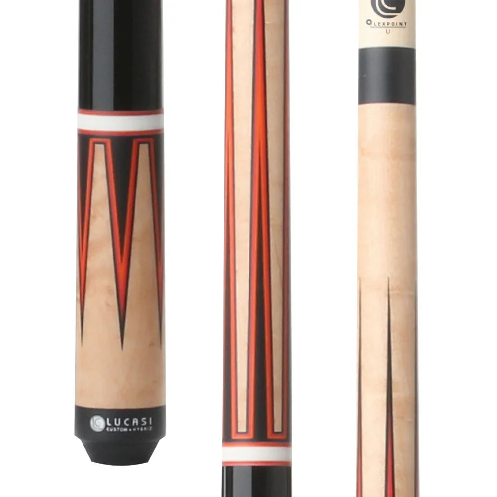 Lucasi Wrapless Pool Cue - Uni-loc Joint