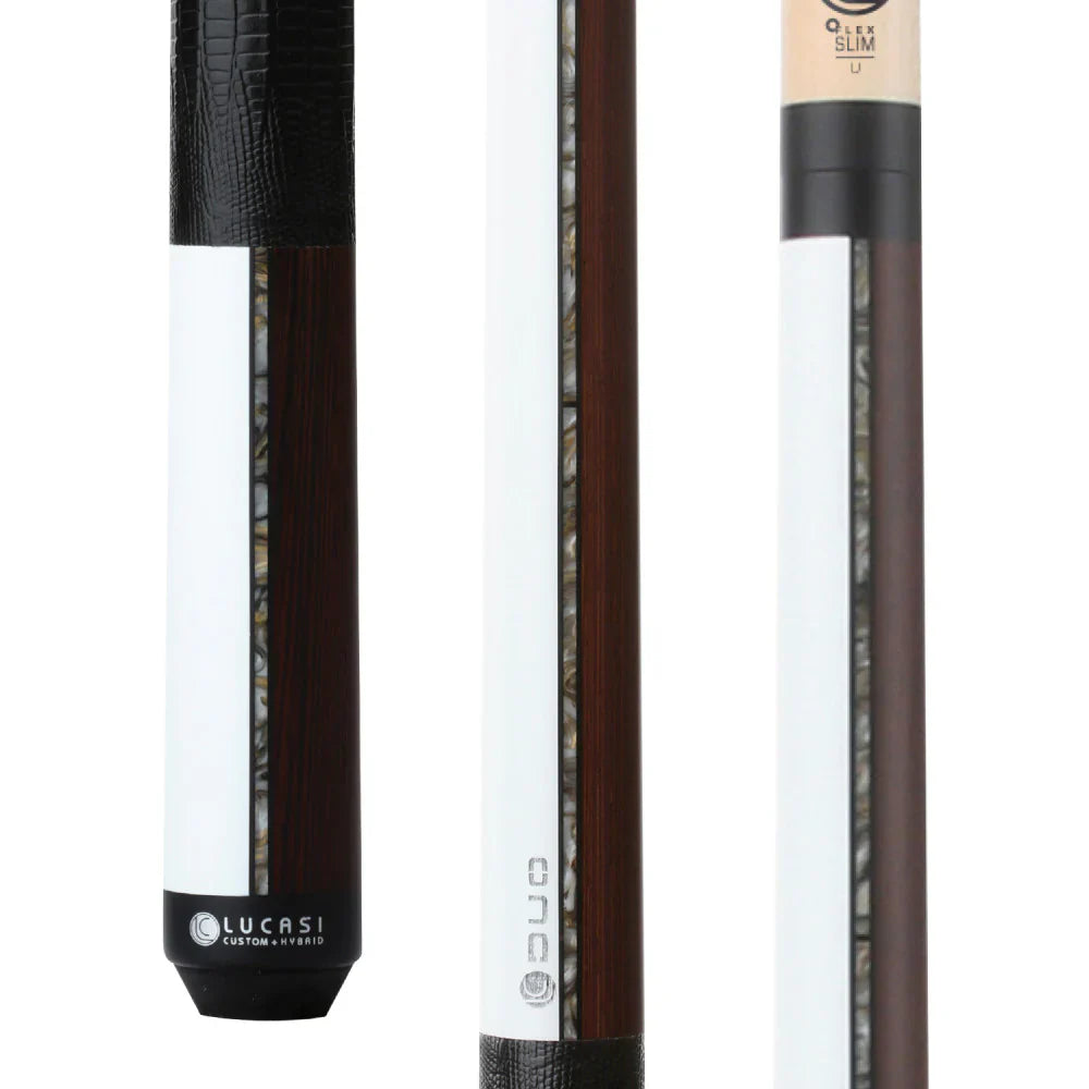 Lucasi Custom Duo with Embossed Leather Wrap