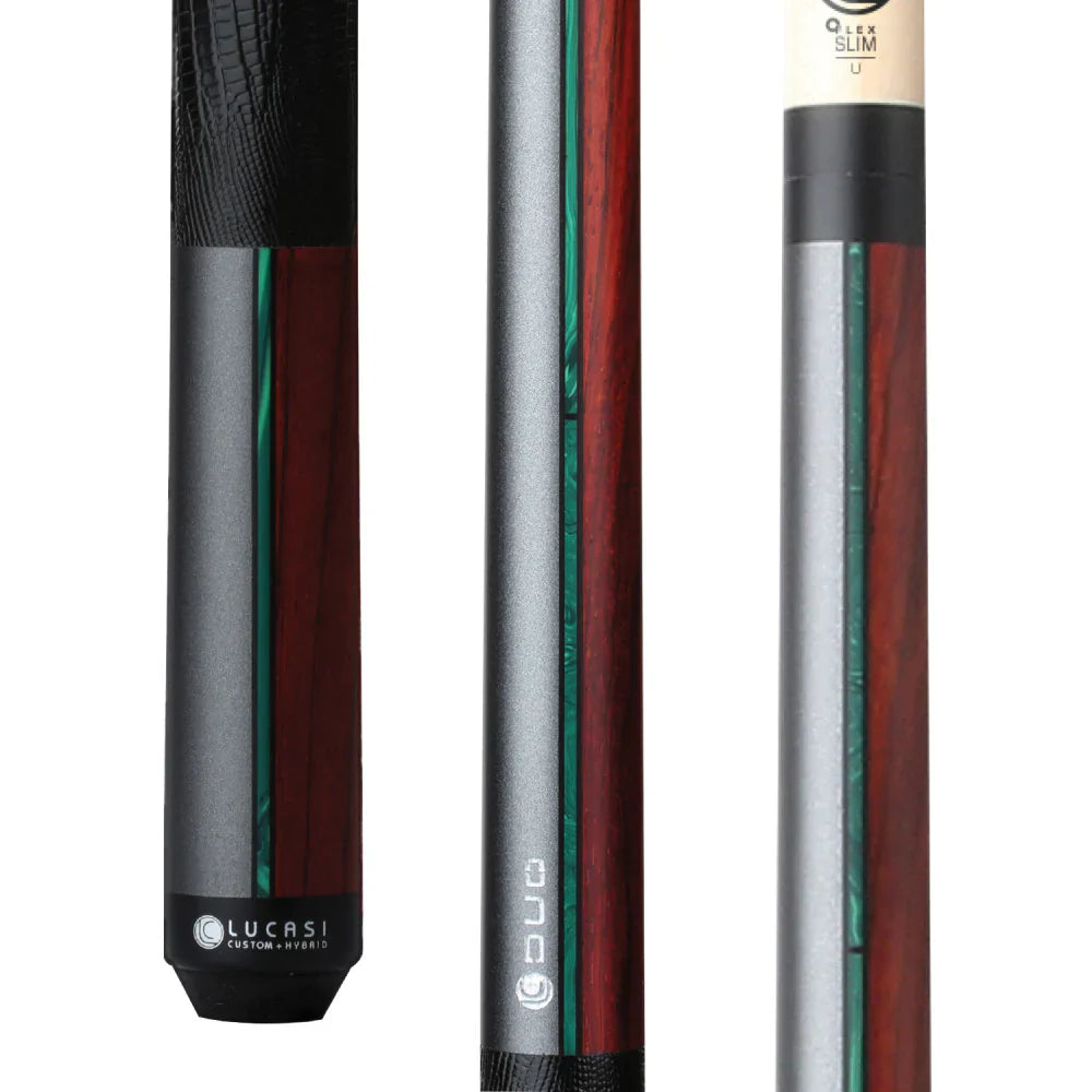 Lucasi Custom Duo with Embossed Leather Wrap