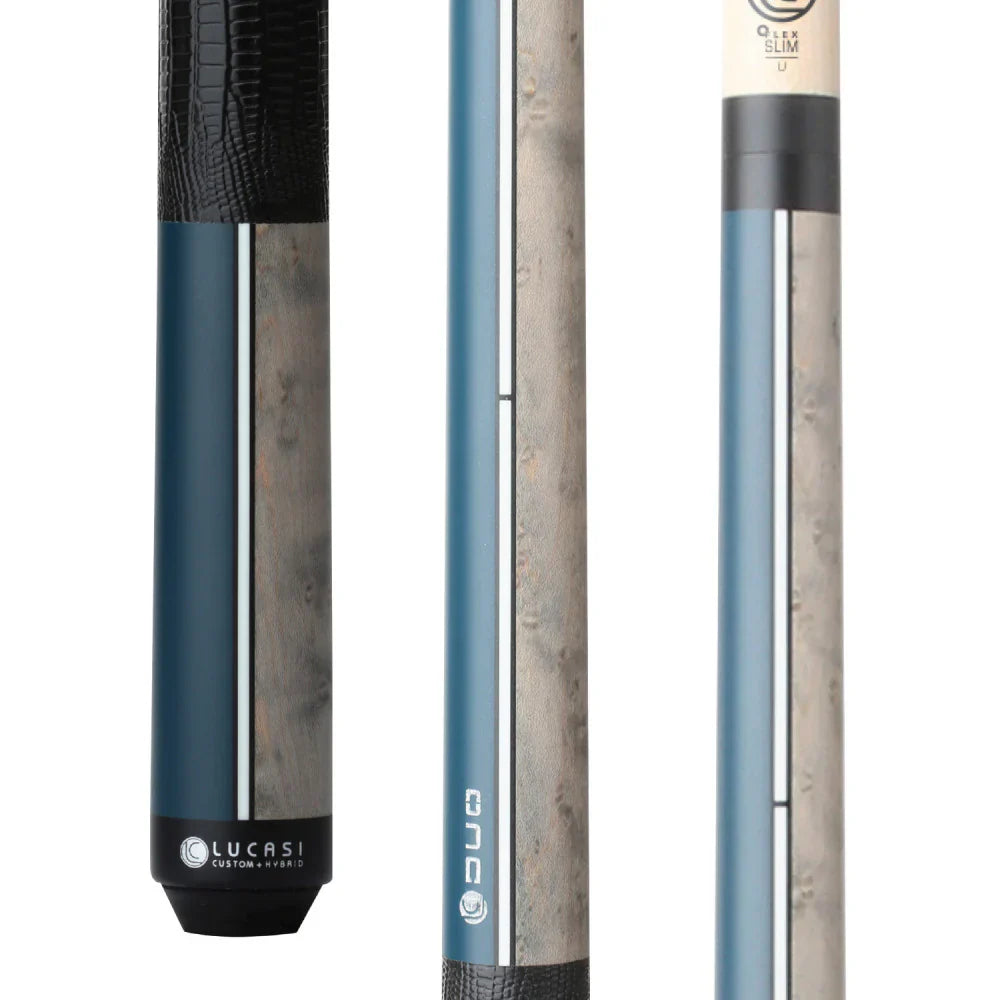 Lucasi Custom Duo with Embossed Leather Wrap