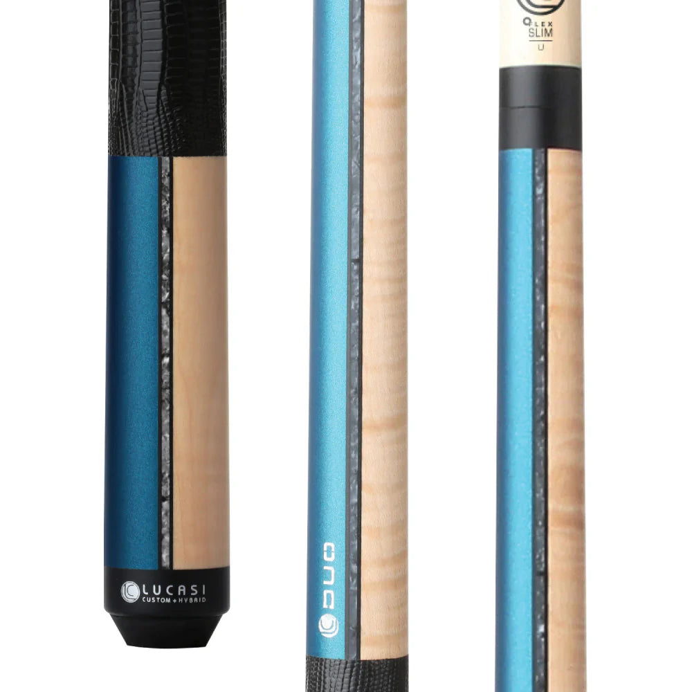 Lucasi Custom Duo with Embossed Leather Wrap