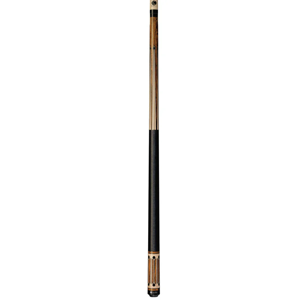 Lucasi Custom Exotic Cue with Black Linen Wrap