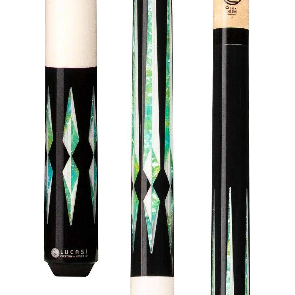 Lucasi Wrapless Pool Cue - Uni-loc Joint